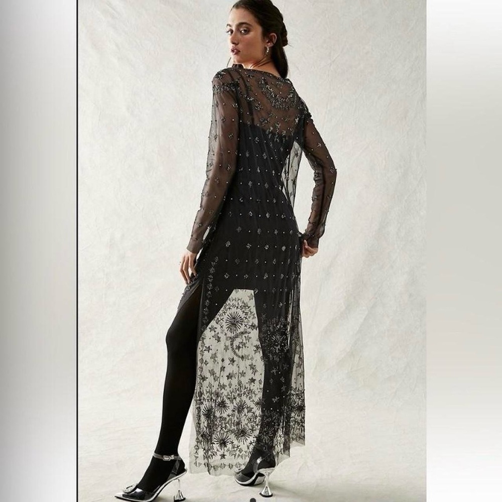 NWT Black Magic Midi Dress - Picture 3 of 4